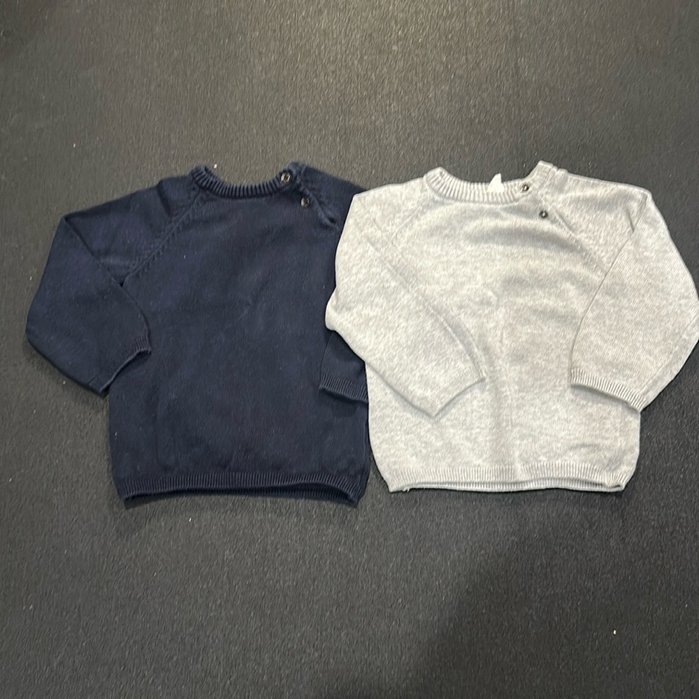 H&M cotton sweaters (set of two)